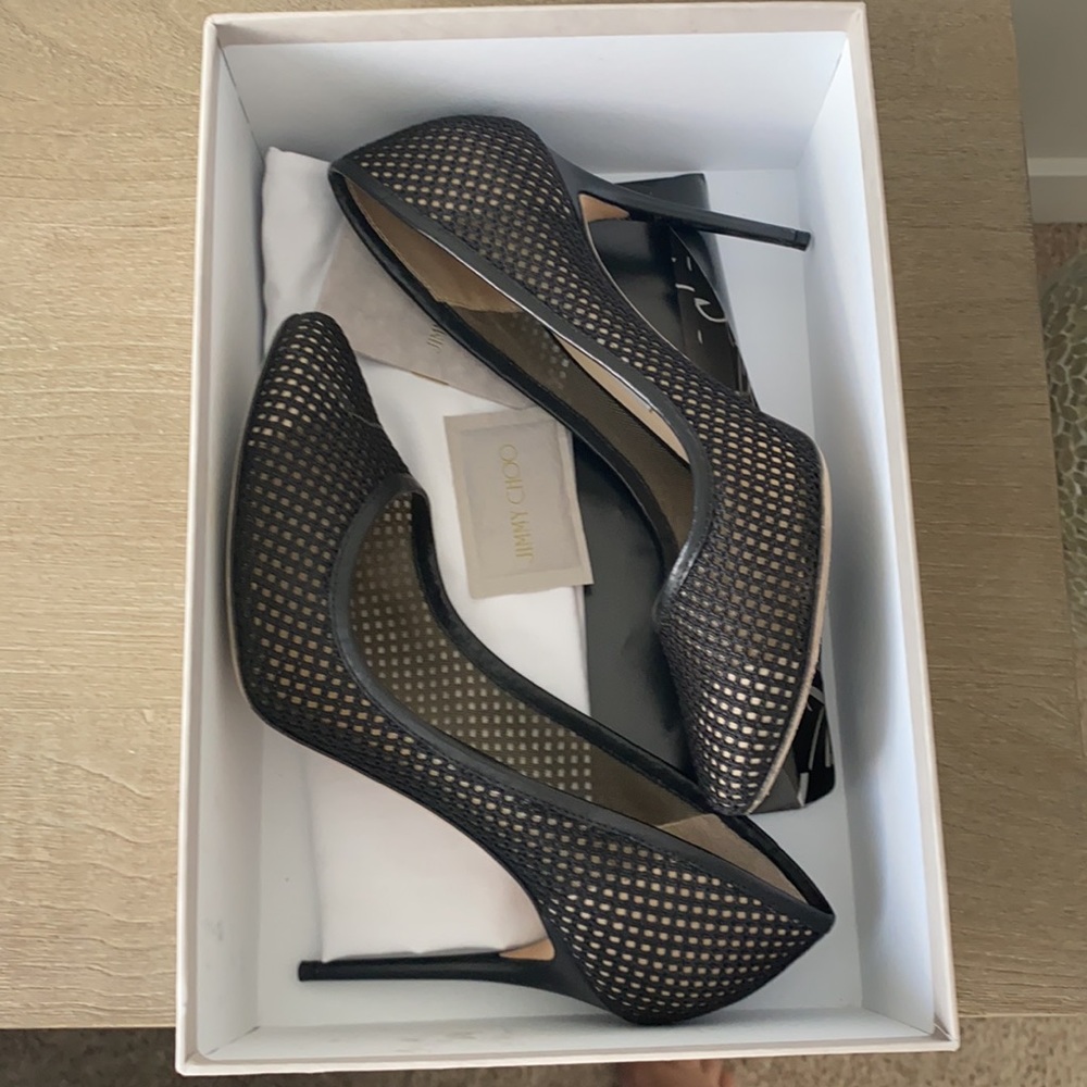 100% AUTHENTIC 🌟 Jimmy Choo Esme 100 Pumps